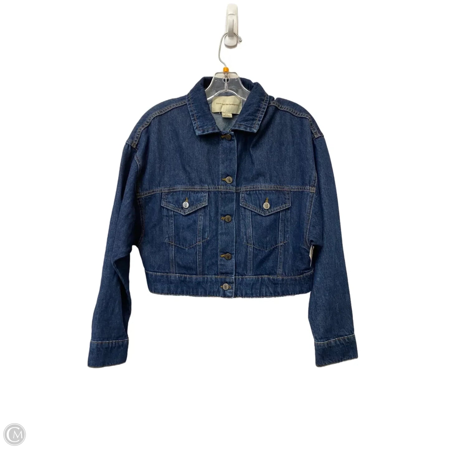 Jacket Denim By Pilcro In Blue Denim, Size: S