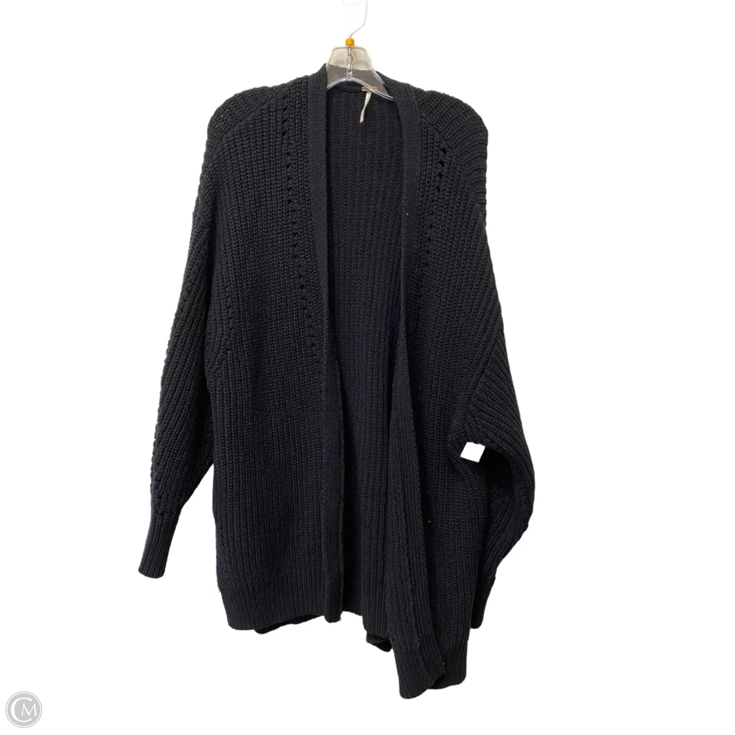 Sweater Cardigan By Free People In Black, Size: M