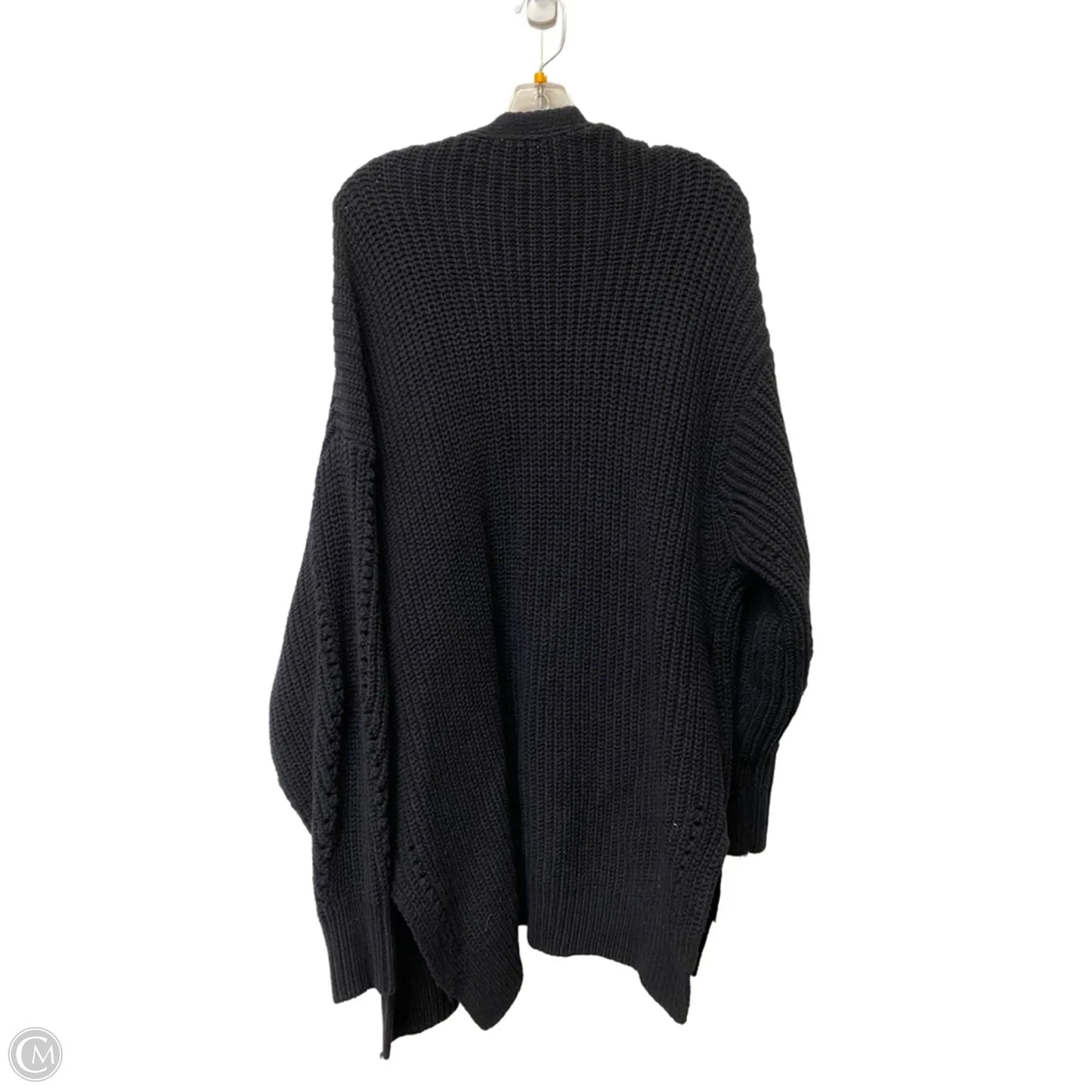 Sweater Cardigan By Free People In Black, Size: M