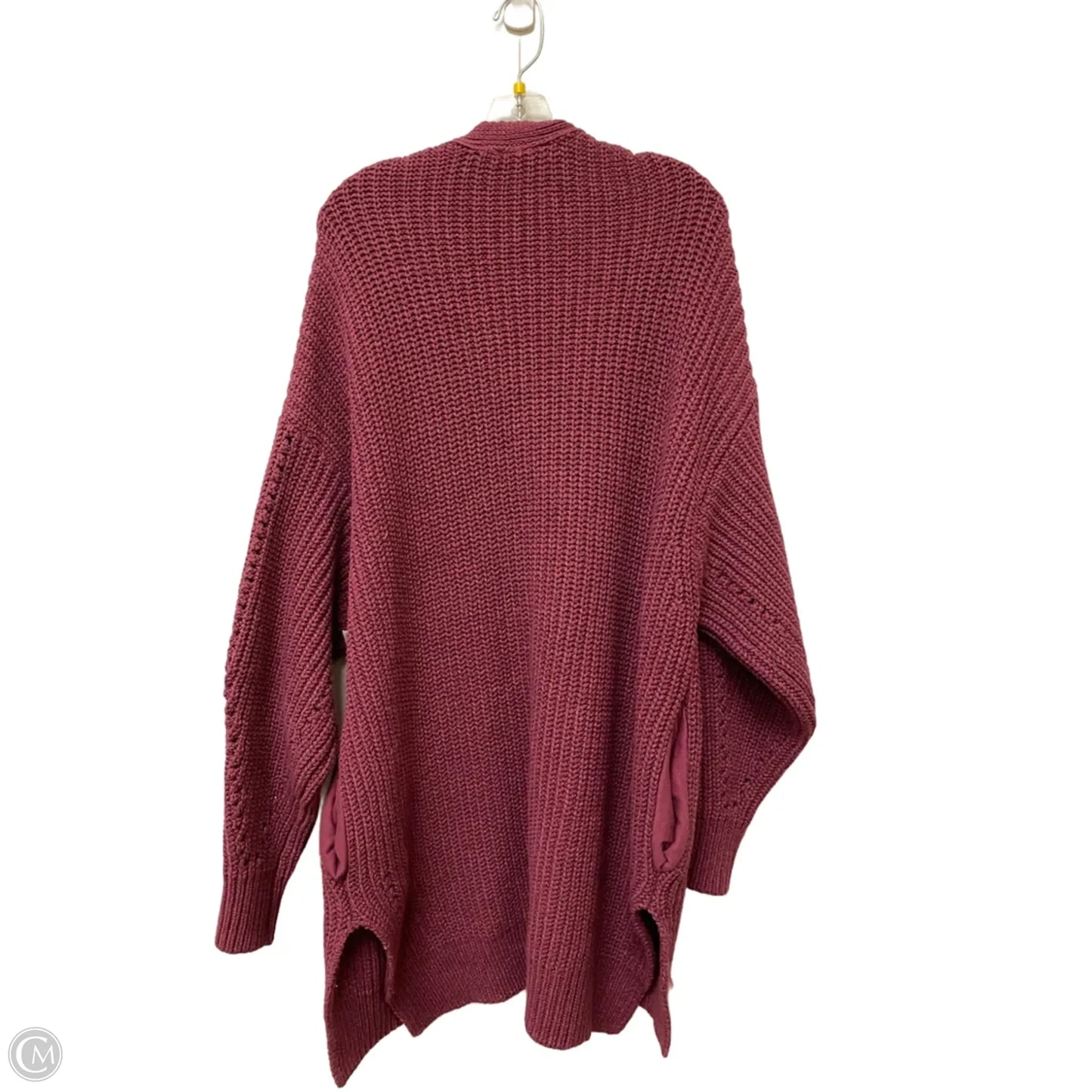 Sweater Cardigan By Free People In Pink, Size: M