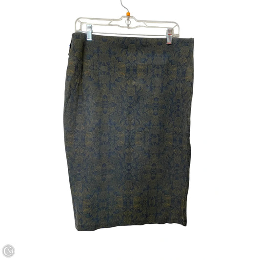 Skirt Maxi By Sanctuary In Floral Print, Size: Xl