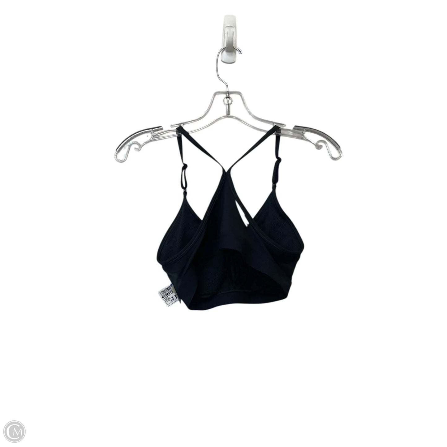 Athletic Bra By Nike Apparel In Black, Size: S
