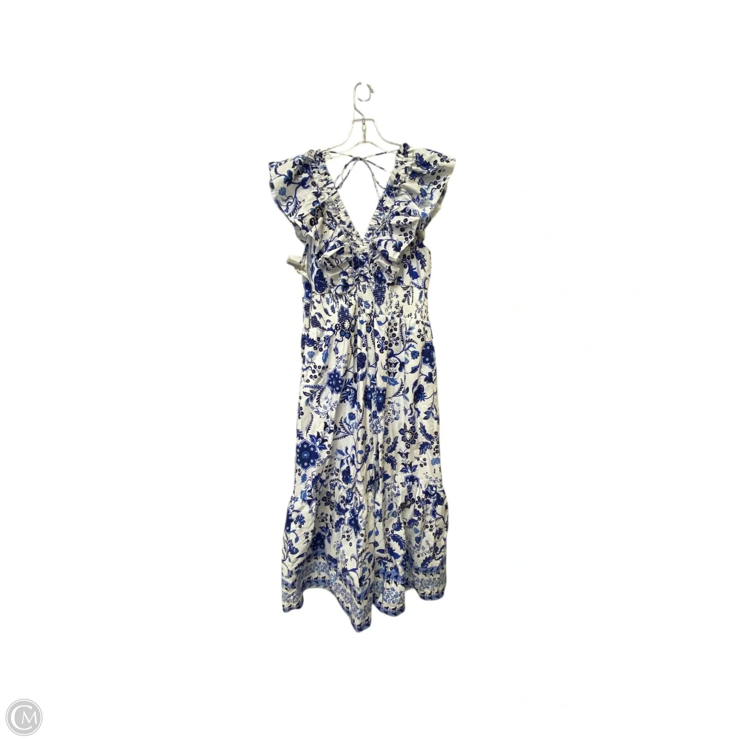 Dress Casual Maxi By Adrianna Papell In Floral Print, Size: 12