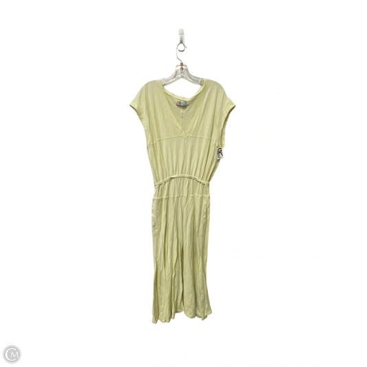 Dress Casual Maxi By Free People In Yellow, Size: S
