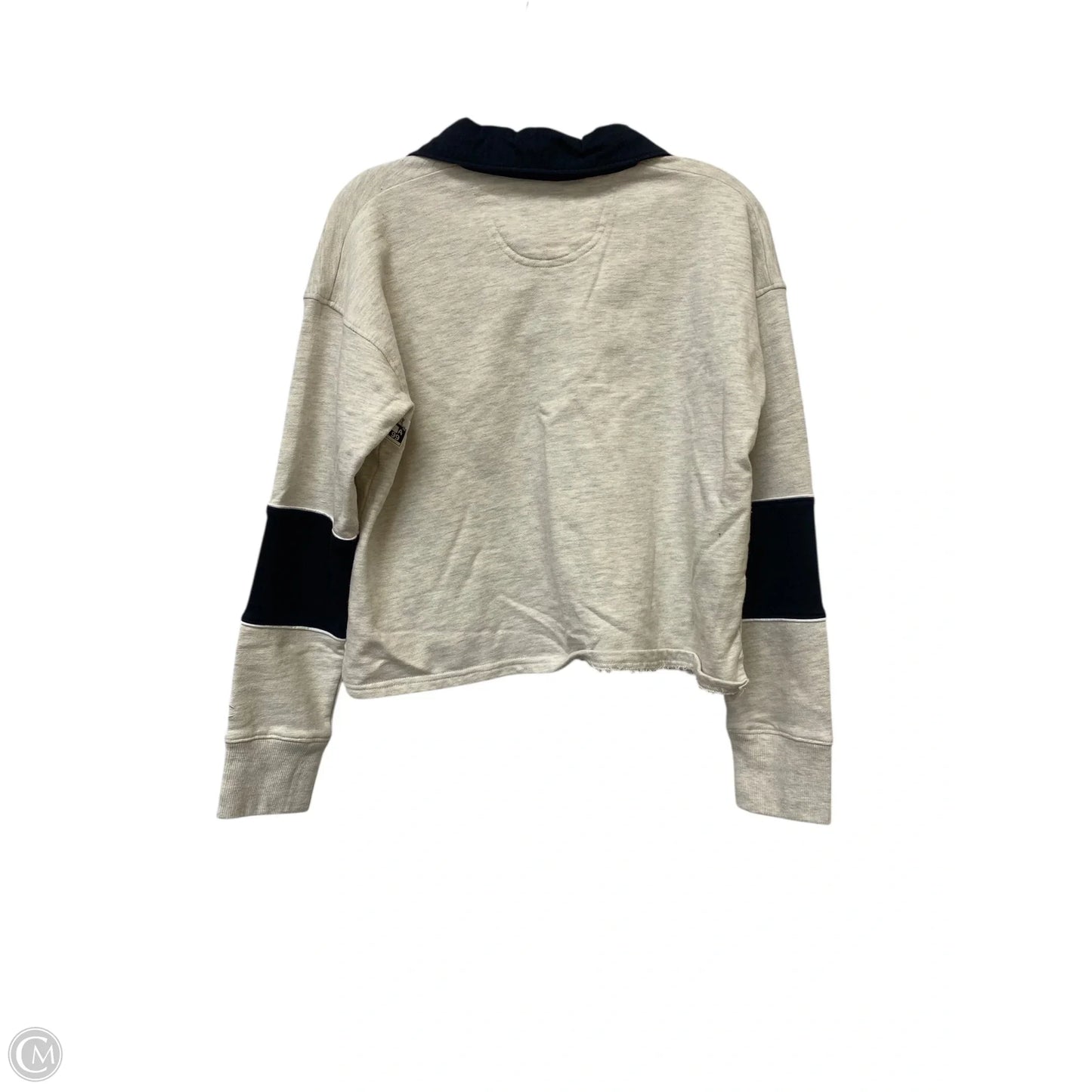 Top Long Sleeve By Champion In White, Size: S