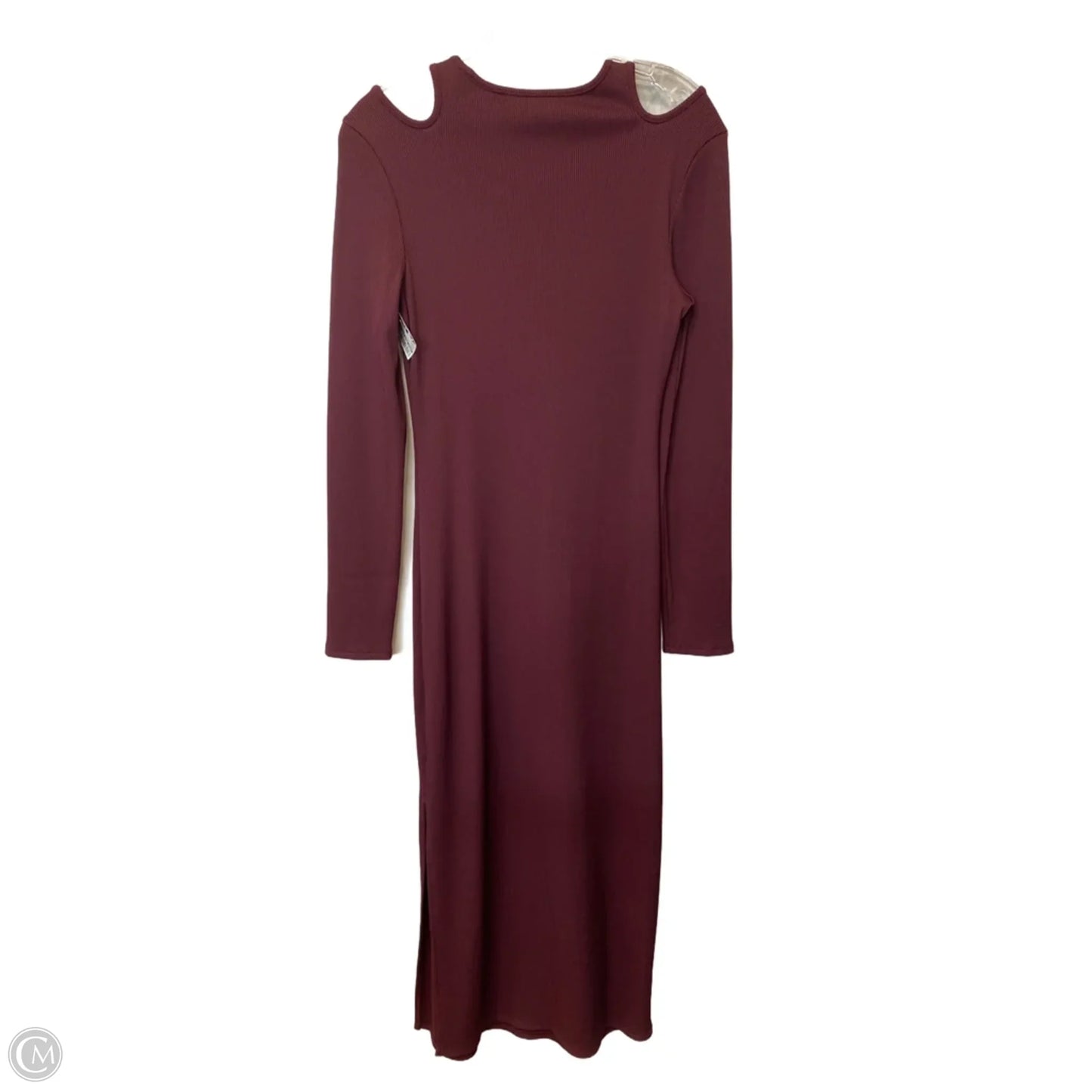 Dress Casual Maxi By White House Black Market In Maroon, Size: M