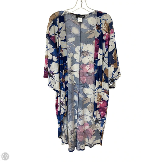 Shawl By Cme In Floral Print, Size: M