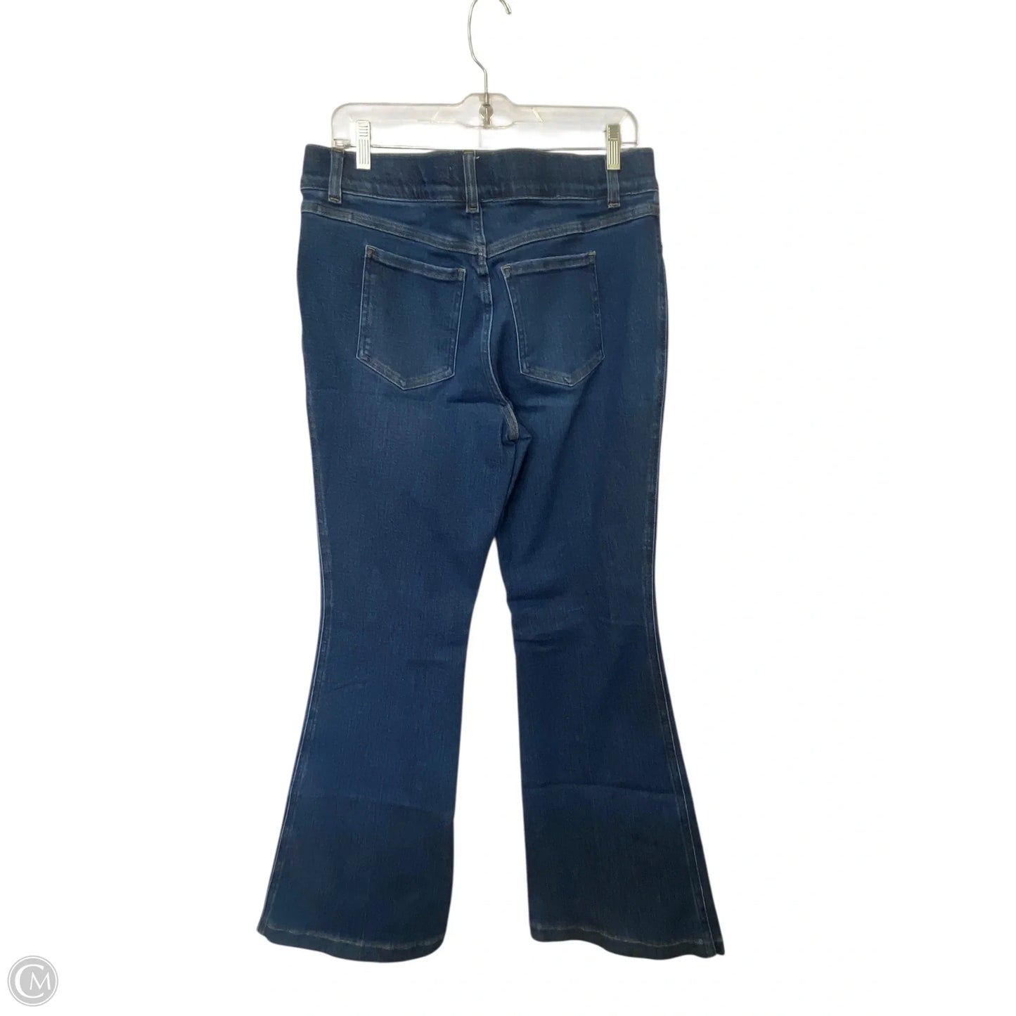 Jeans Boot Cut By Spanx In Blue Denim, Size: Xl