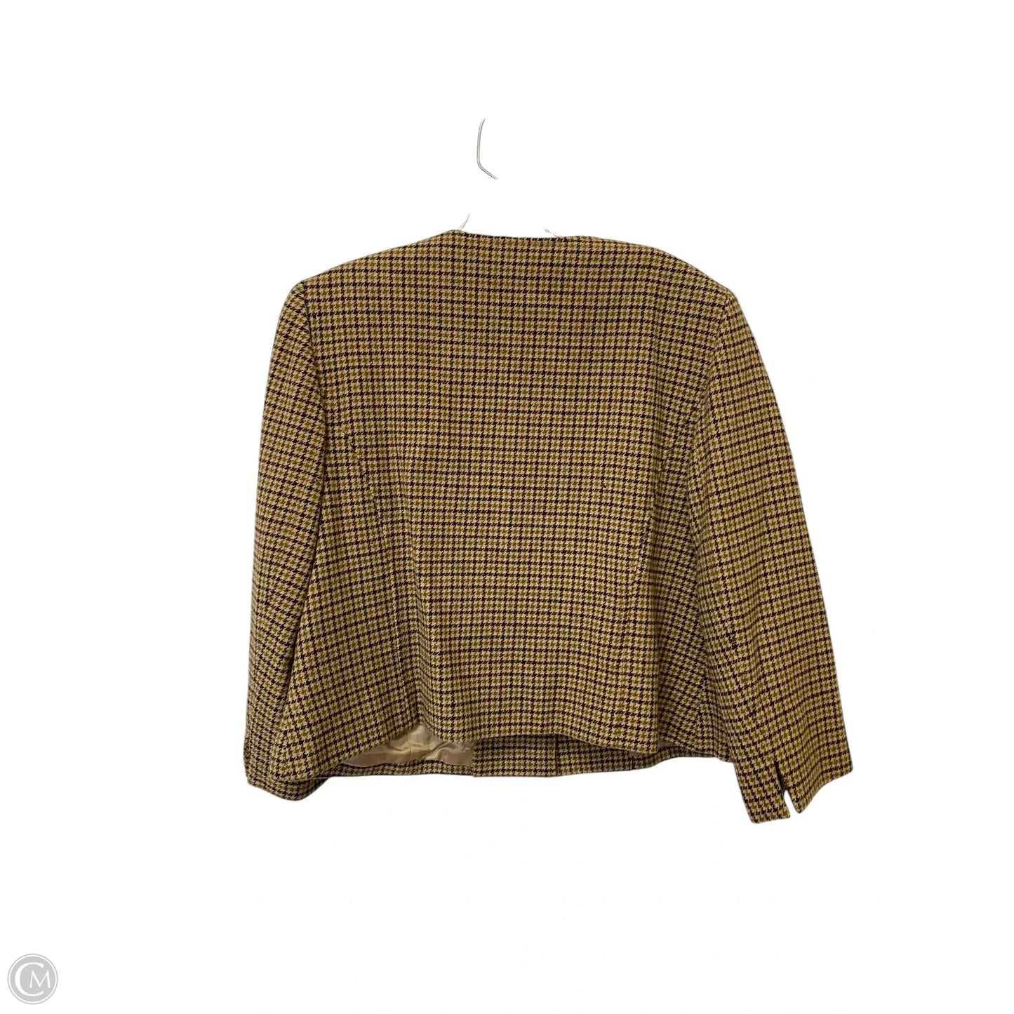 Jacket Other By Anne Klein In Plaid Pattern, Size: 12