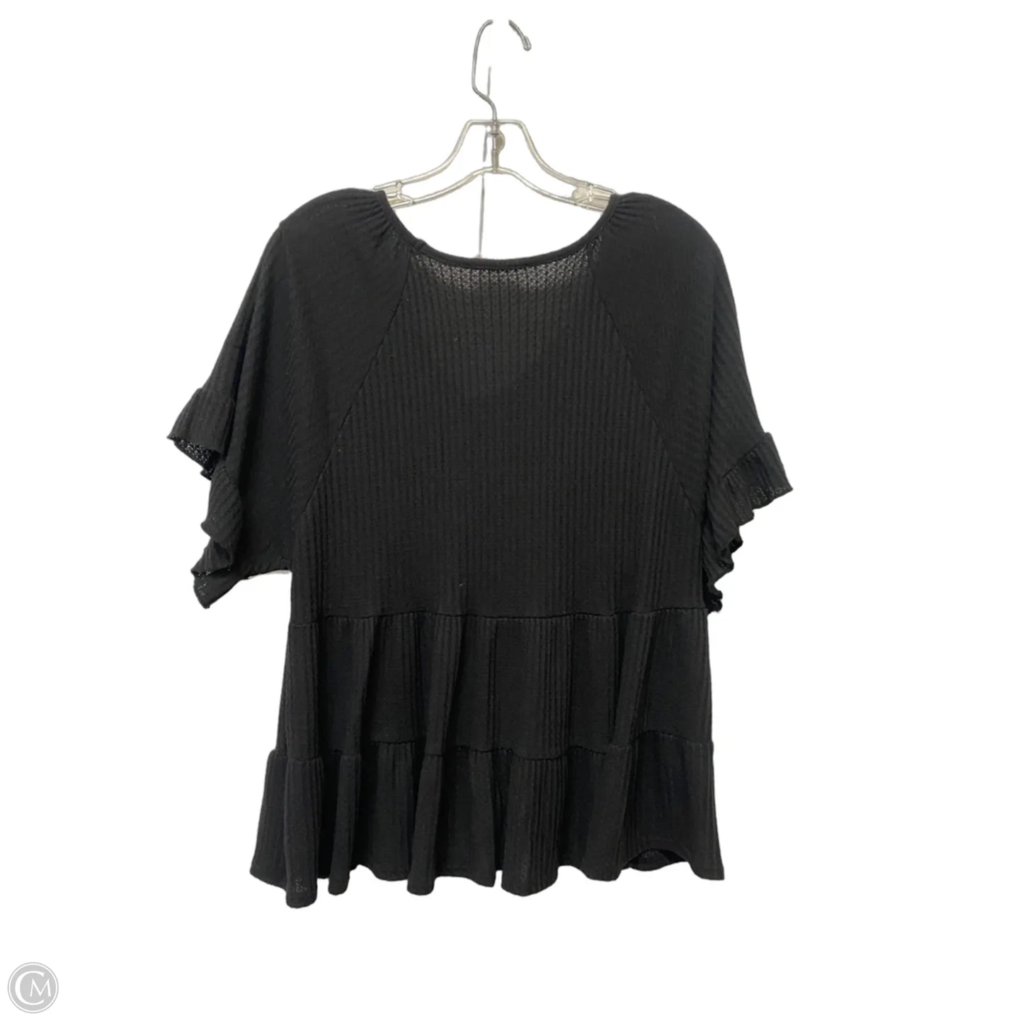 Top Short Sleeve By Altard State In Black, Size: M