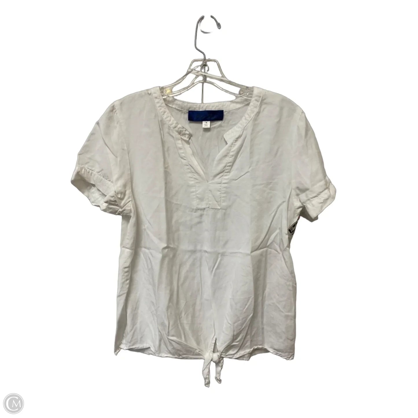 Top Short Sleeve Basic By Blue Rain In White, Size: M