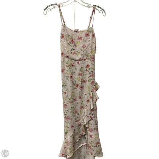 Dress Casual Maxi By Pink Rose In Floral Print, Size: S