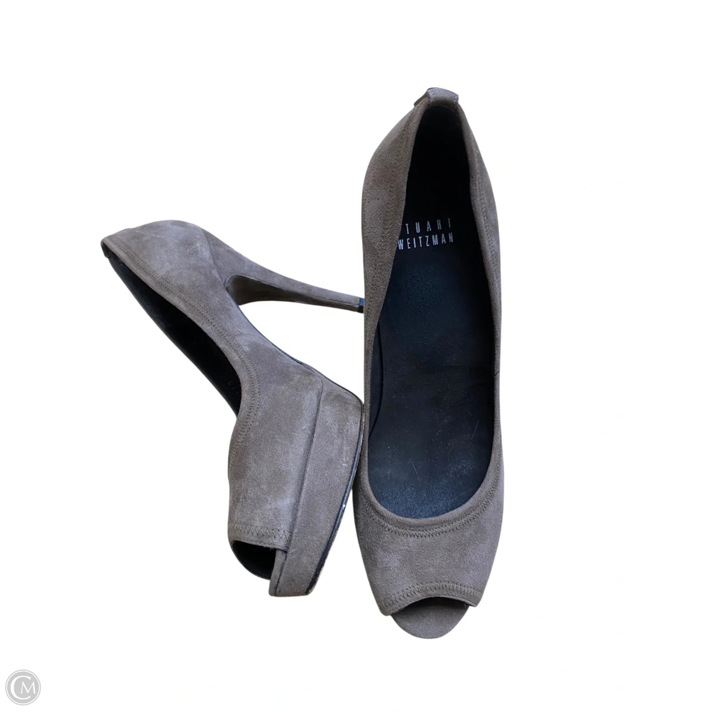 Shoes Designer By Stuart Weitzman In Brown, Size: 8