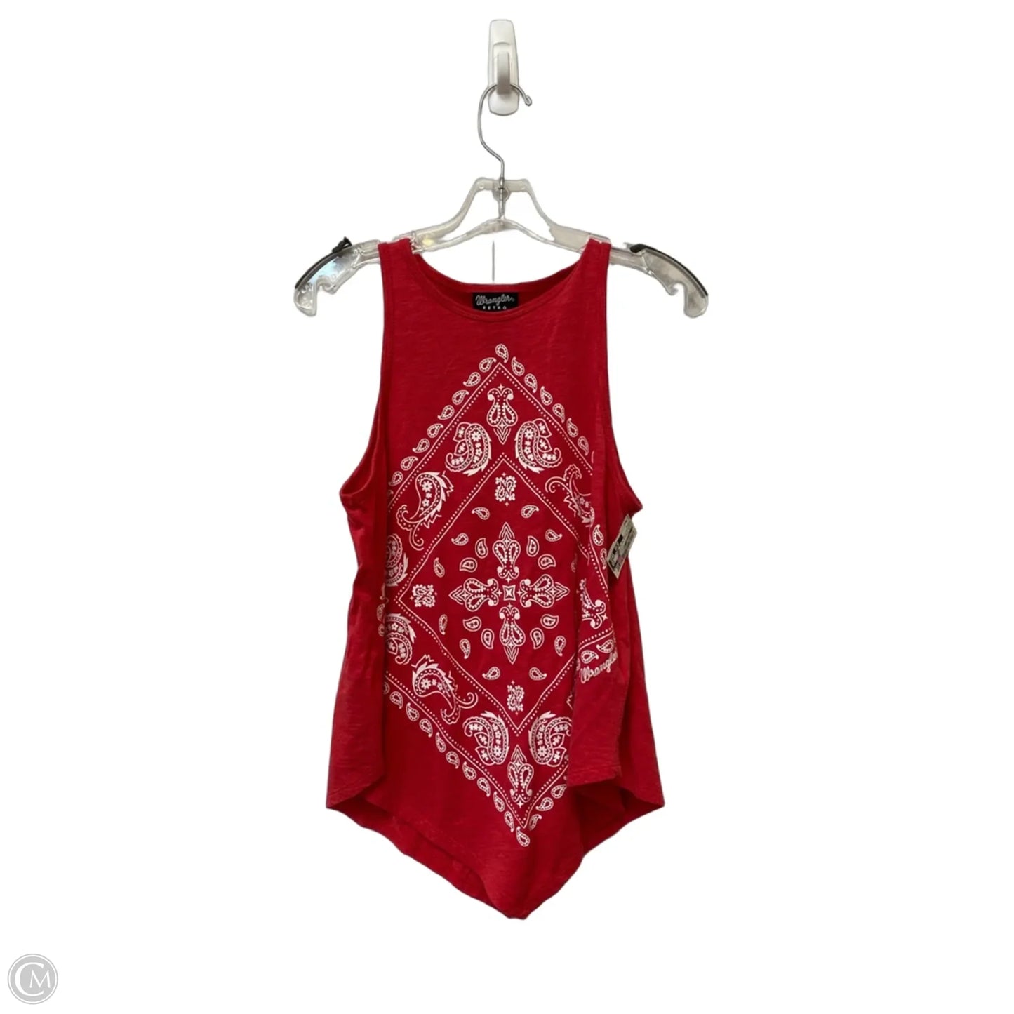 Top Short Sleeve By Clothes Mentor In Blue & Red & White, Size: S