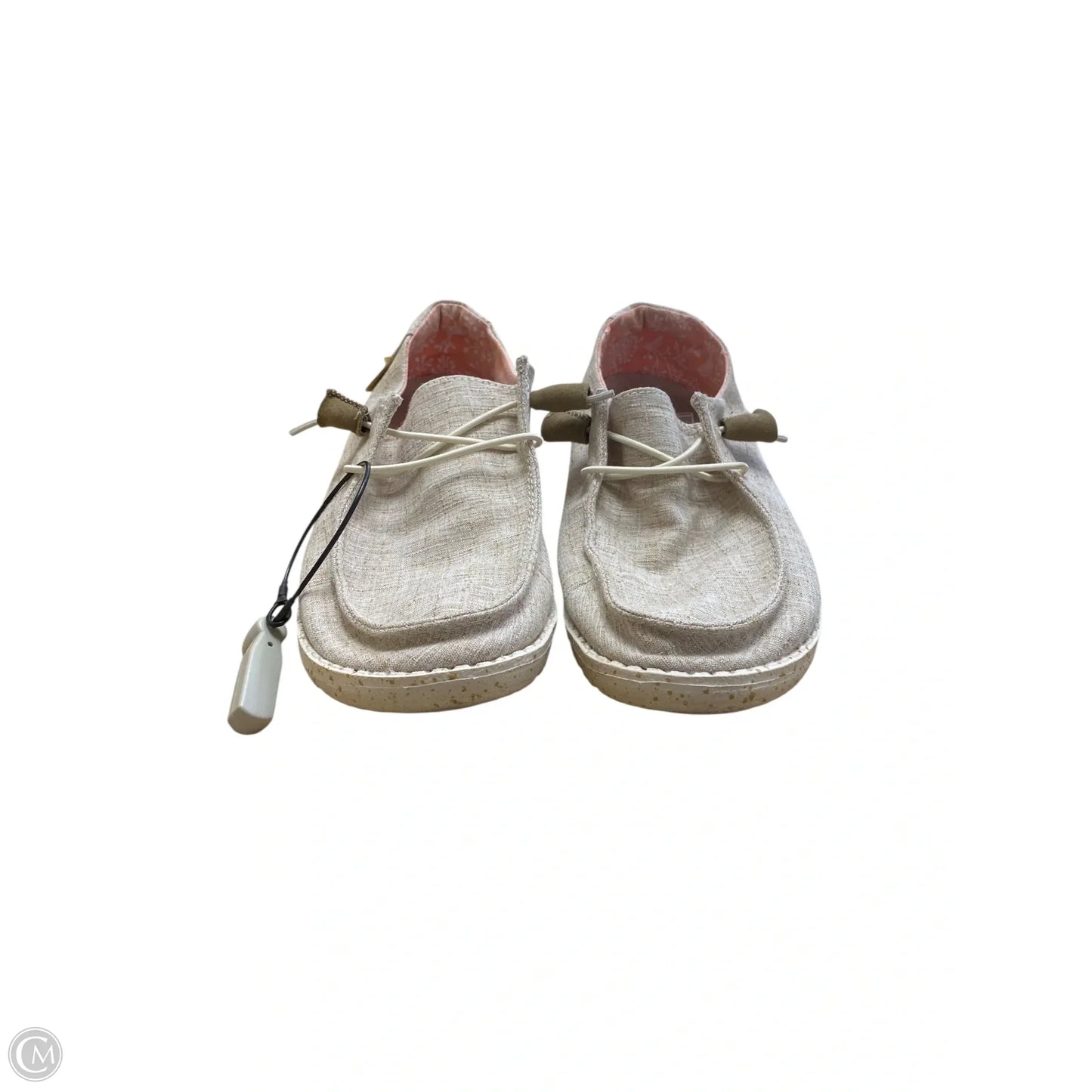 Shoes Flats By Hey Dude In Tan, Size: 6