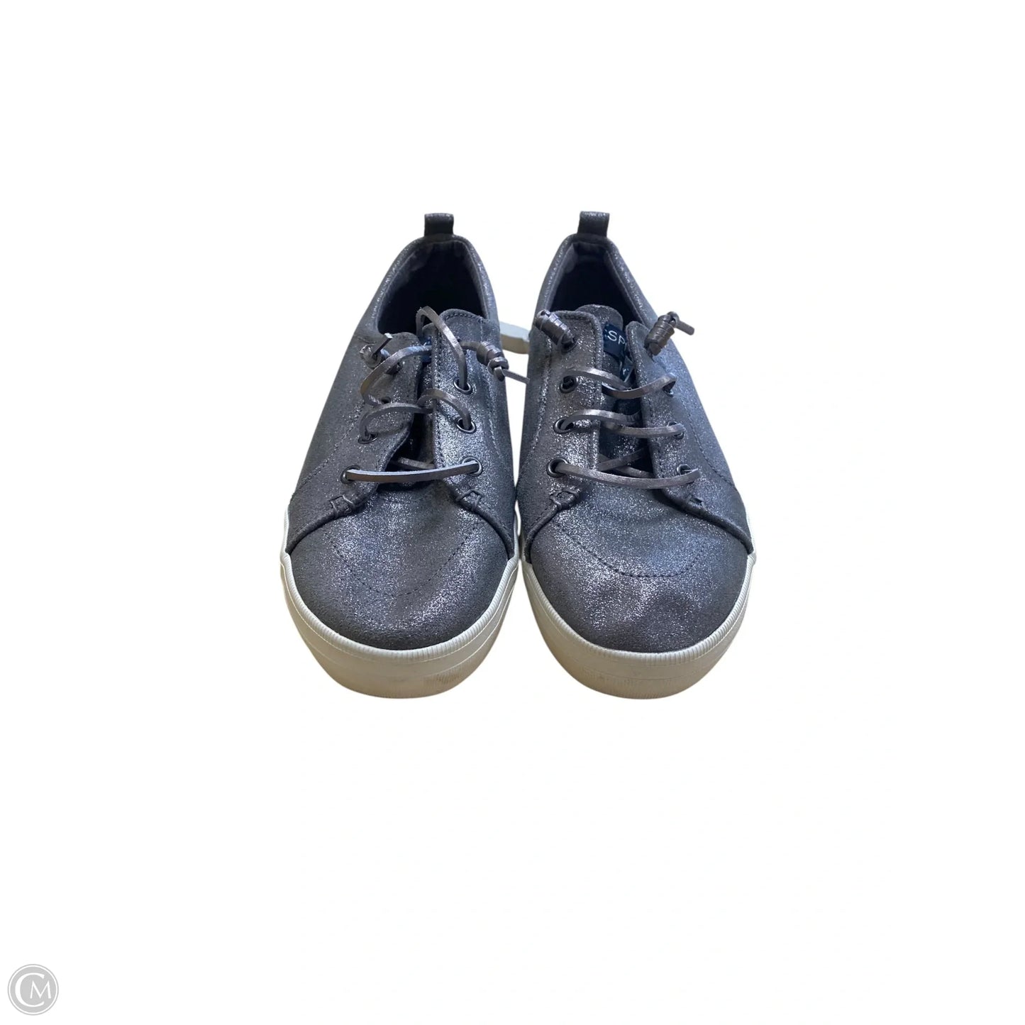 Shoes Flats By Sperry In Silver, Size: 6