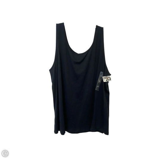 Tank Top By Sonoma In Black, Size: 3x