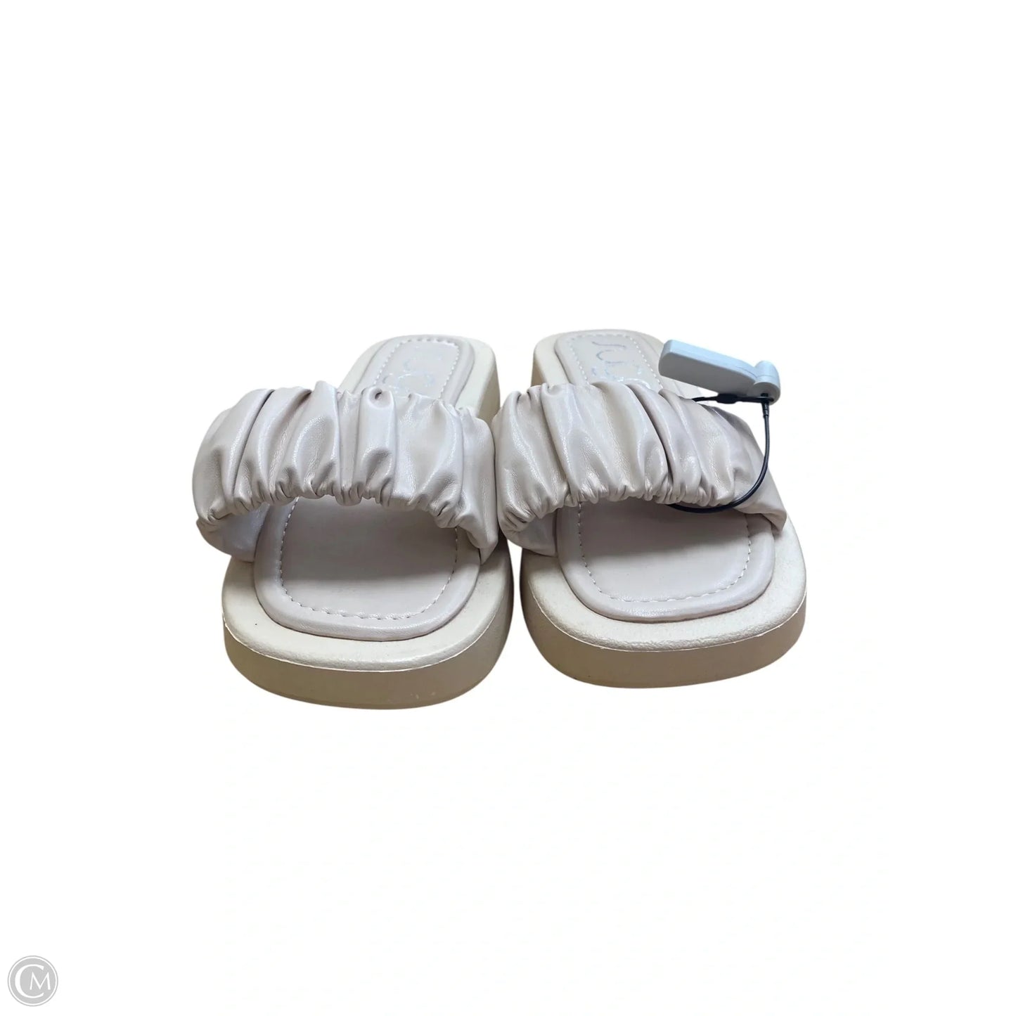 Sandals Flats By Sugar In Cream, Size: 9