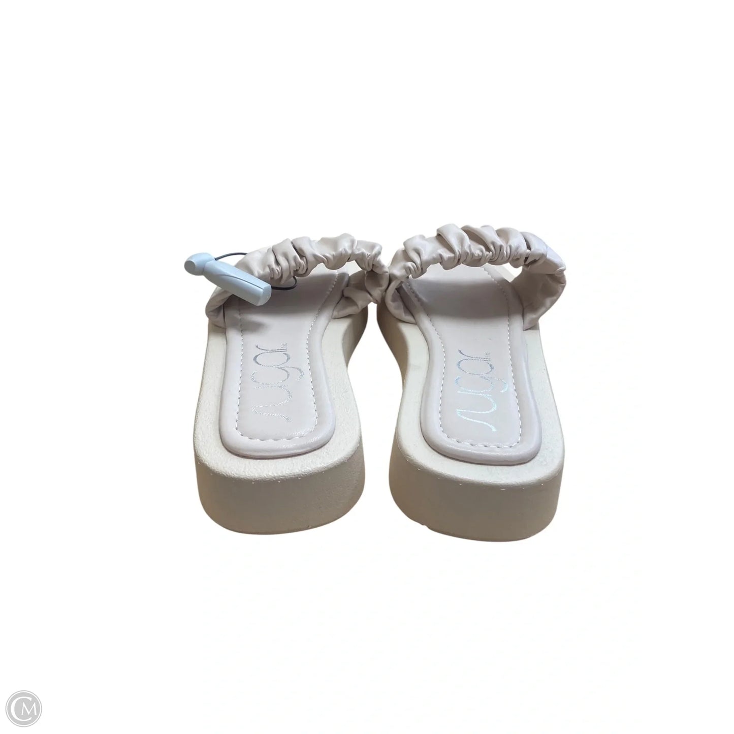 Sandals Flats By Sugar In Cream, Size: 9