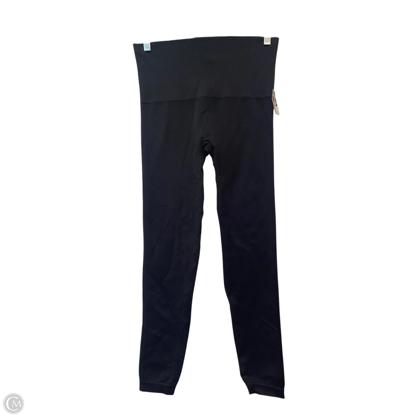 Athletic Leggings By Spanx In Black, Size: L