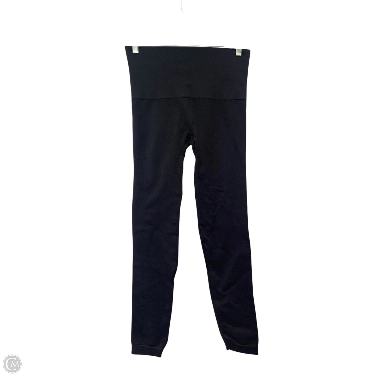 Athletic Leggings By Spanx In Black, Size: L