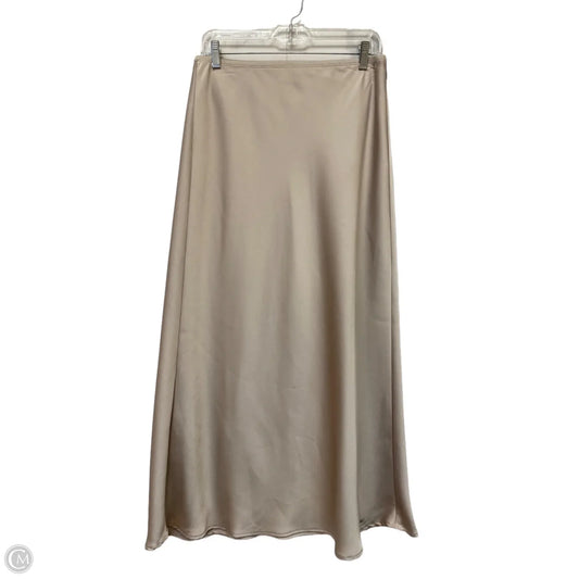 Dress Casual Maxi By A New Day In Cream, Size: M