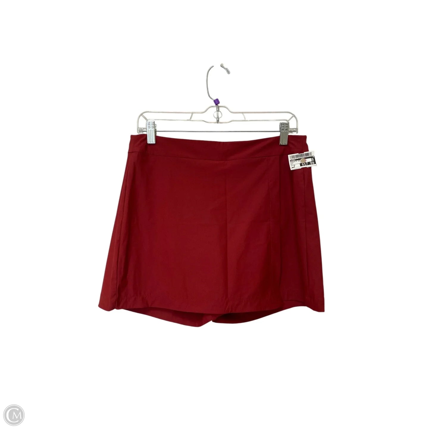 Athletic Skort By Spanx In Red, Size: M