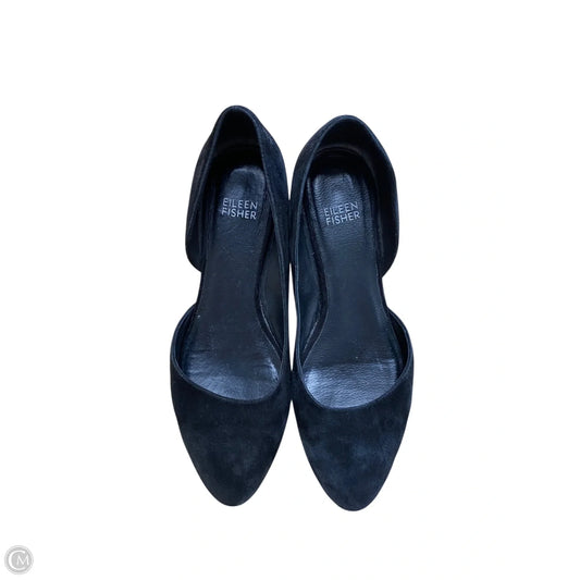 Shoes Heels Block By Eileen Fisher In Black, Size: 6.5