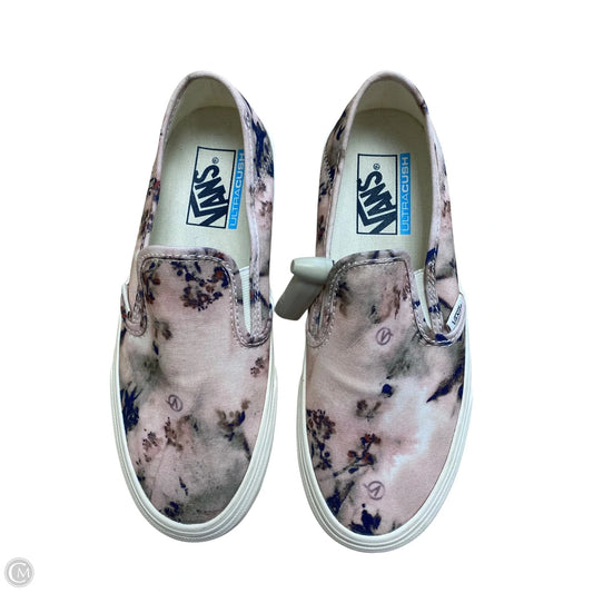 Shoes Flats By Vans In Pink, Size: 6.5