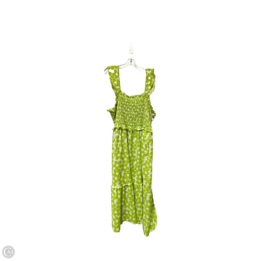 Dress Casual Maxi By Cato In Green, Size: 28