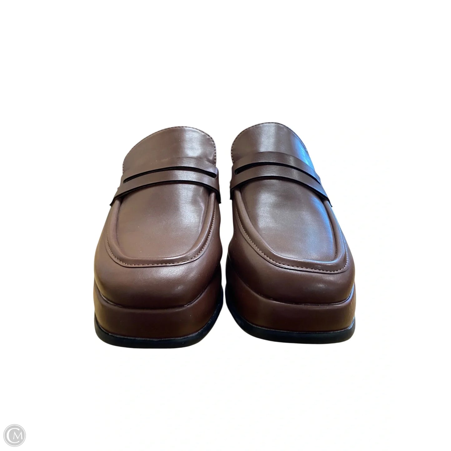 Shoes Heels Platform By Journee In Brown, Size: 8