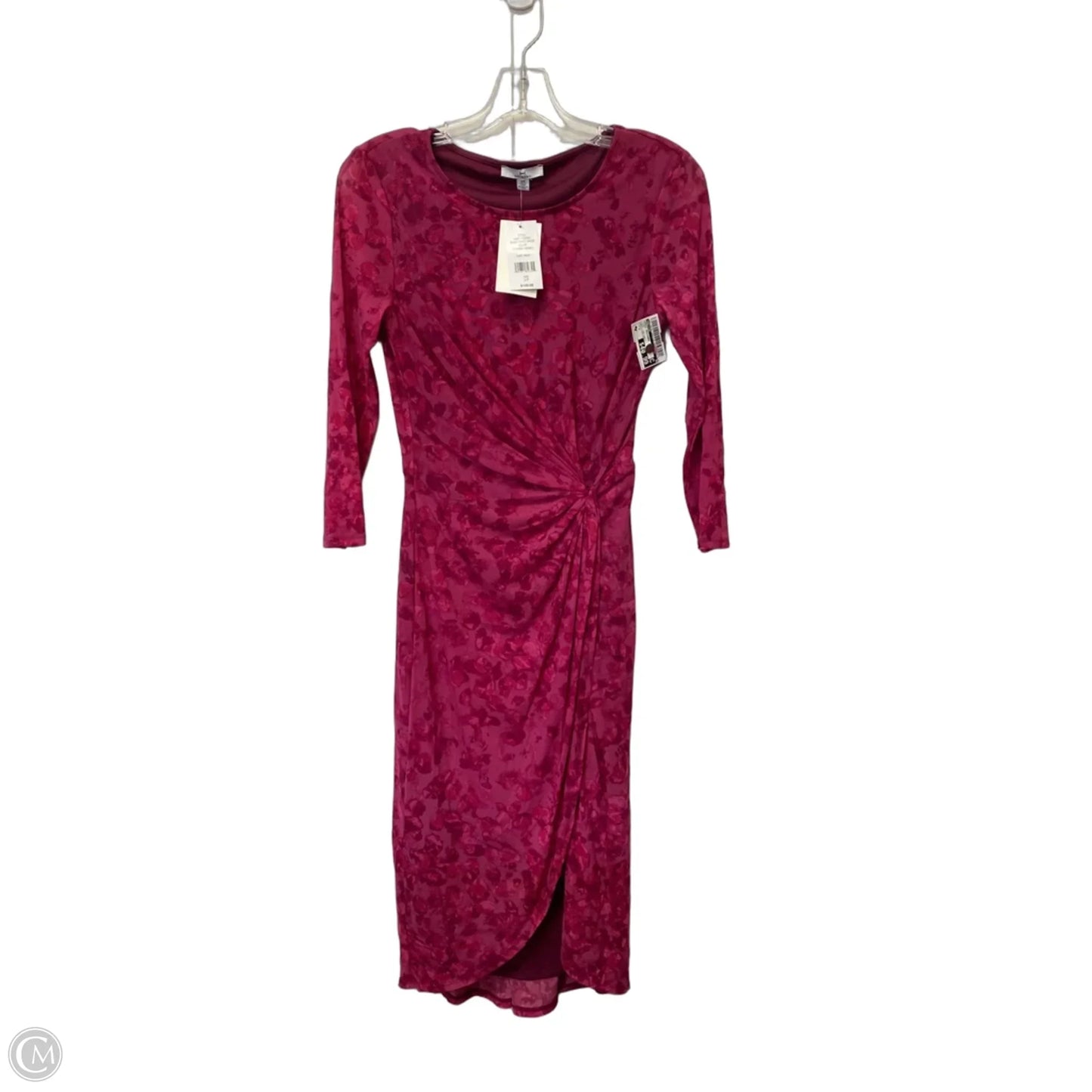 Dress Designer By Halston In Pink, Size: S