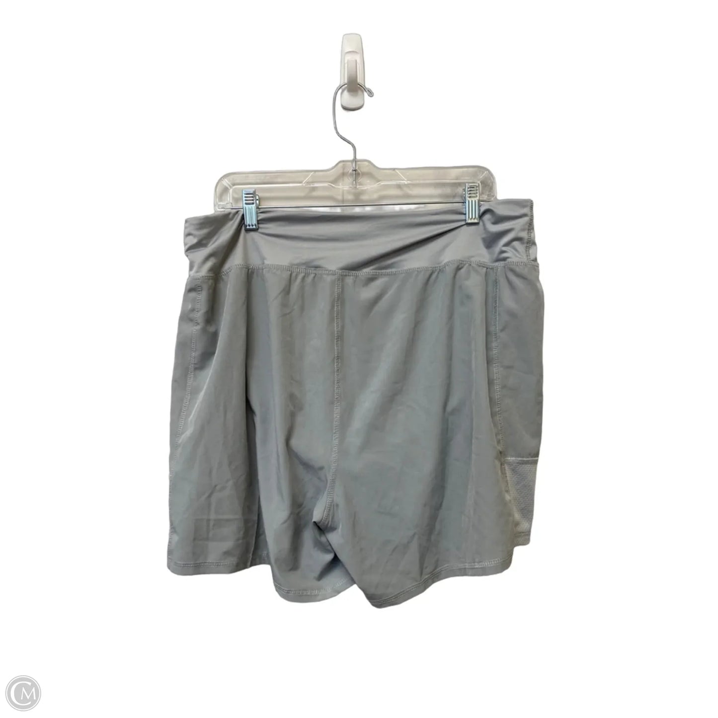 Athletic Shorts By Zelos In Grey, Size: 1x