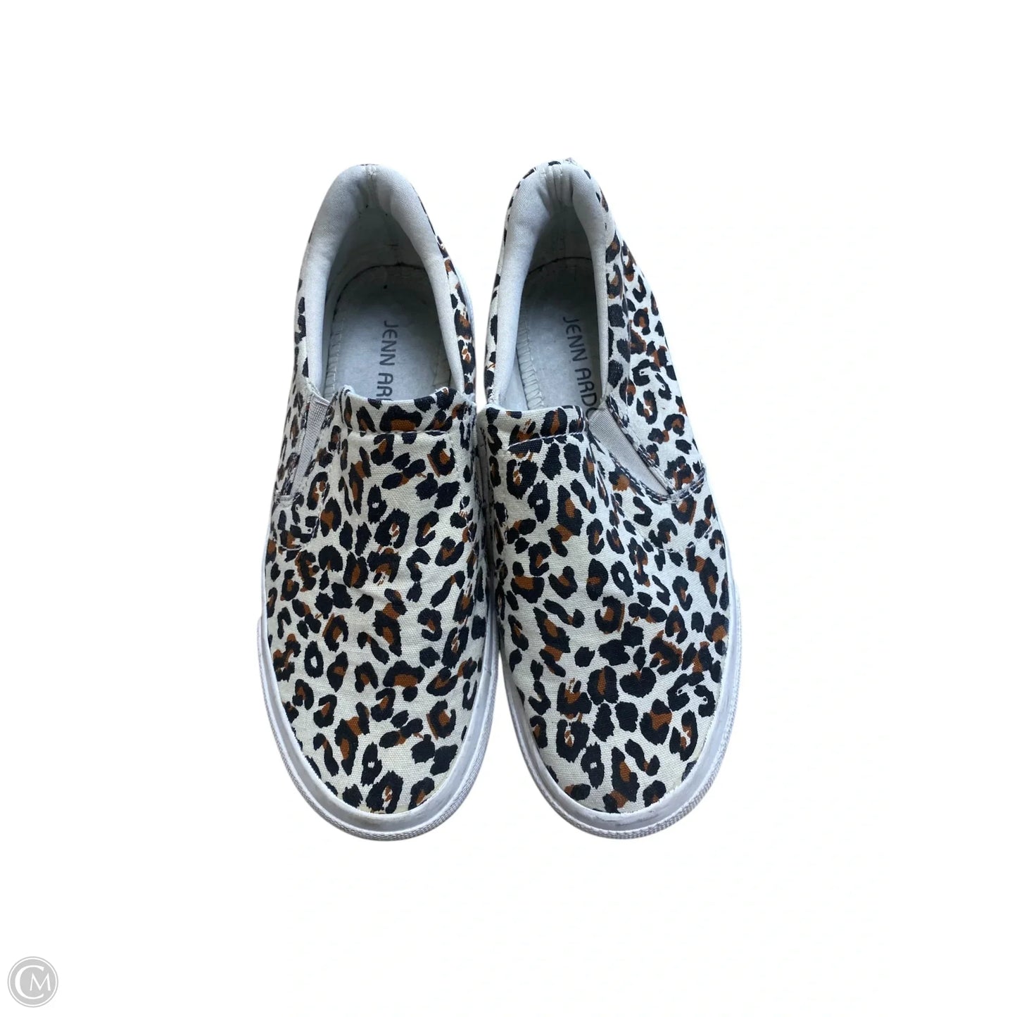 Shoes Flats By Clothes Mentor In Animal Print, Size: 7.5