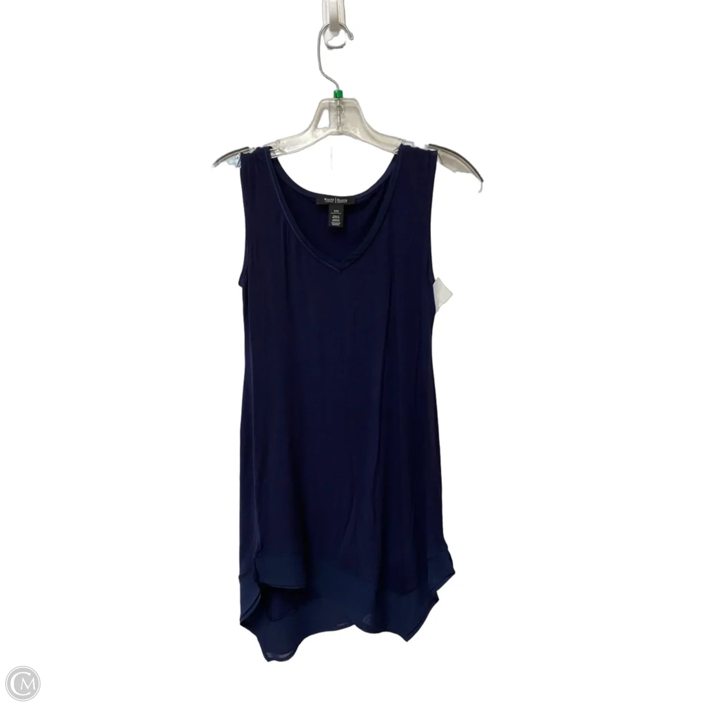 Tank Top By White House Black Market In Blue, Size: Xxs