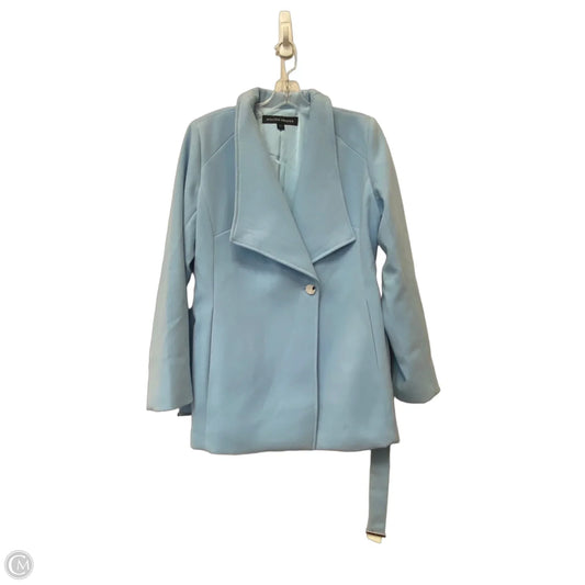 Coat Peacoat By Boston Proper In Blue, Size: 10