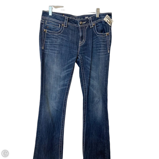 Jeans Boot Cut By Miss Me In Blue Denim, Size: 12