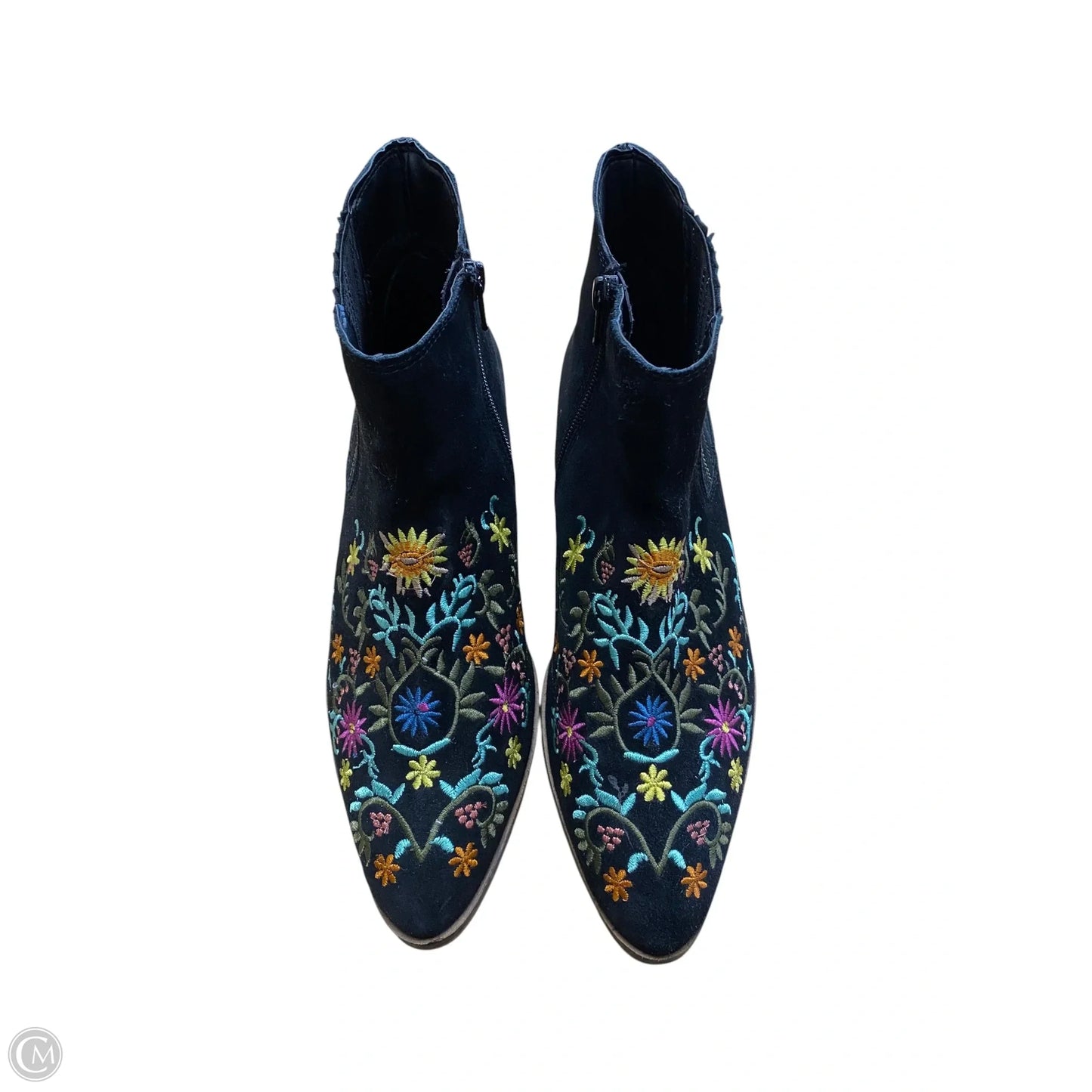Boots Ankle Heels By Diba In Black, Size: 9