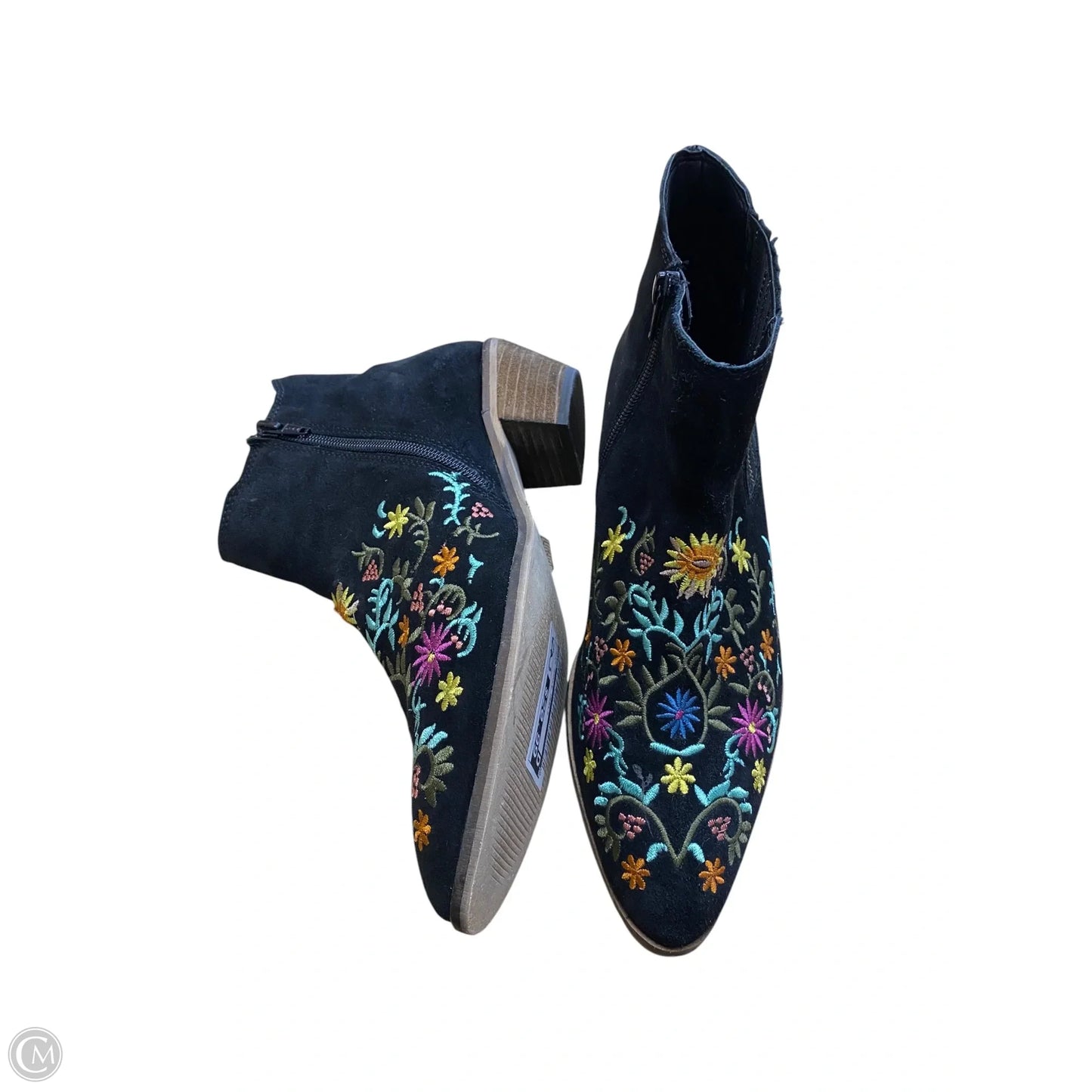 Boots Ankle Heels By Diba In Black, Size: 9