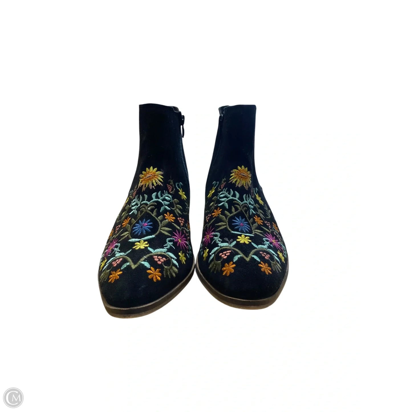 Boots Ankle Heels By Diba In Black, Size: 9