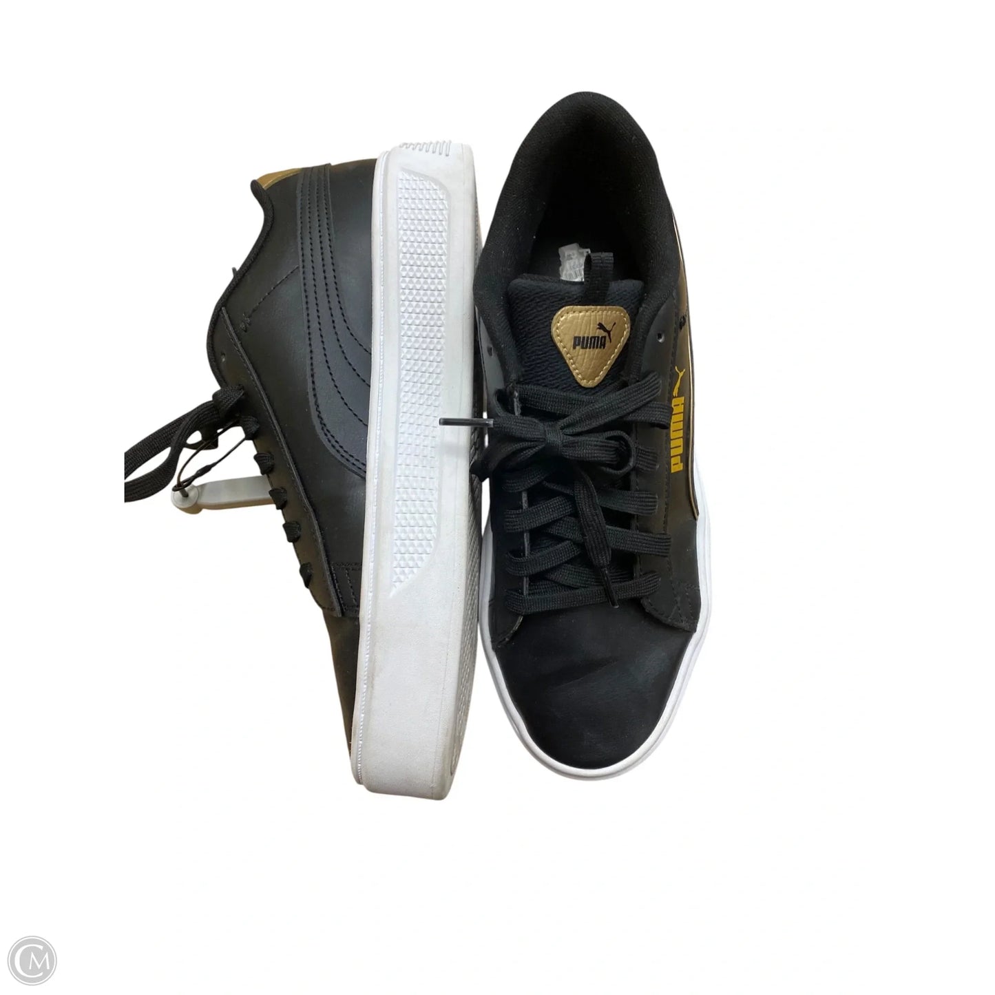 Shoes Sneakers By Puma In Black, Size: 10
