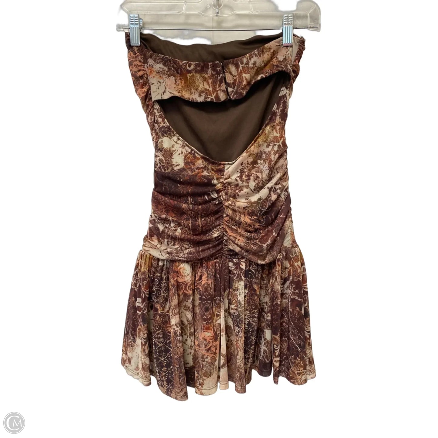 Dress Casual Short By Windsor In Brown, Size: M