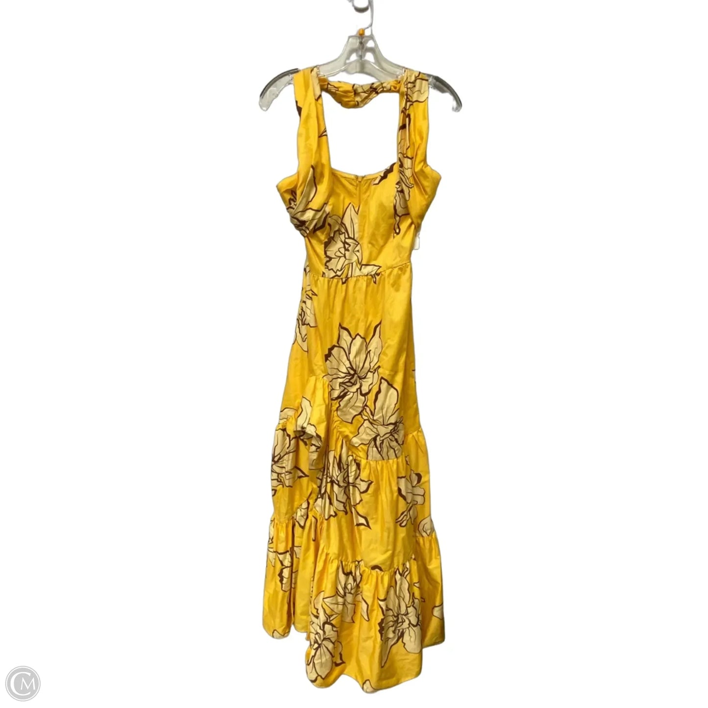 Dress Party Long By Hutch In Yellow, Size: 0