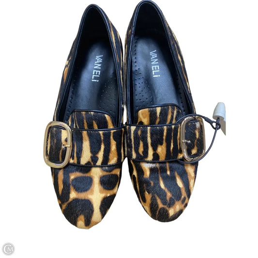 Shoes Flats By Vaneli In Animal Print, Size: 6.5