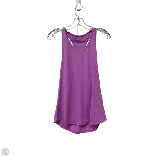 Athletic Tank Top By Clothes Mentor In Purple, Size: S