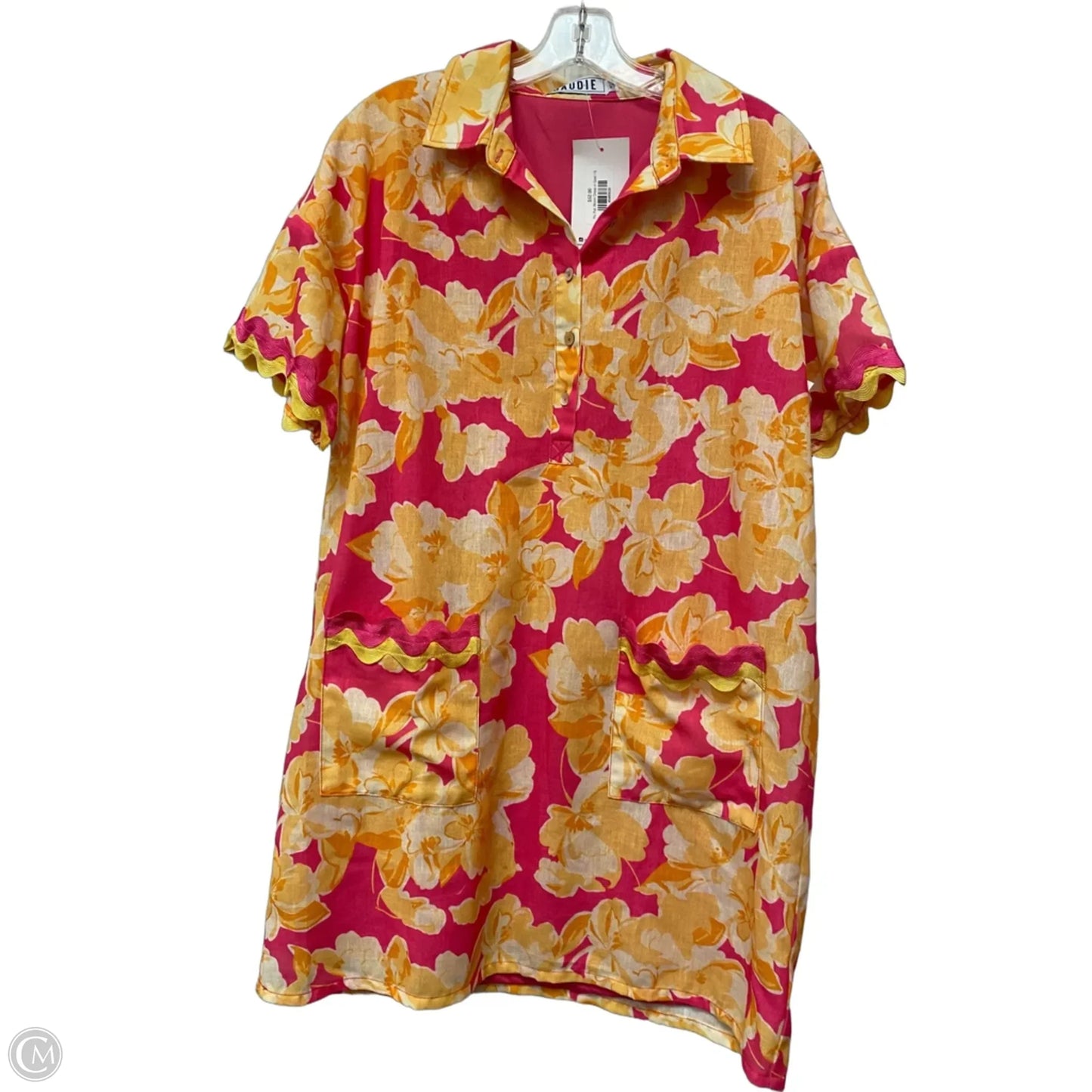 Dress Casual Short By Clothes Mentor In Floral Print, Size: S