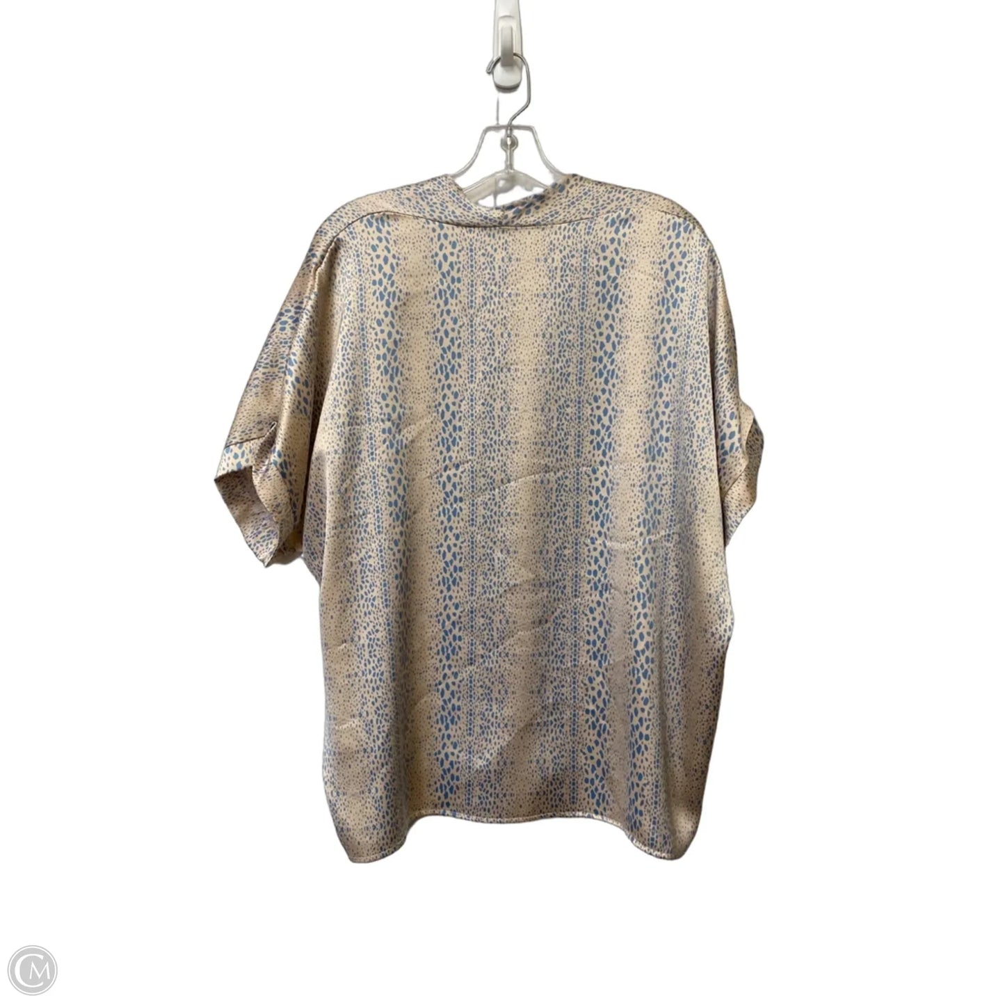 Top Short Sleeve By Jodifl In Animal Print, Size: M