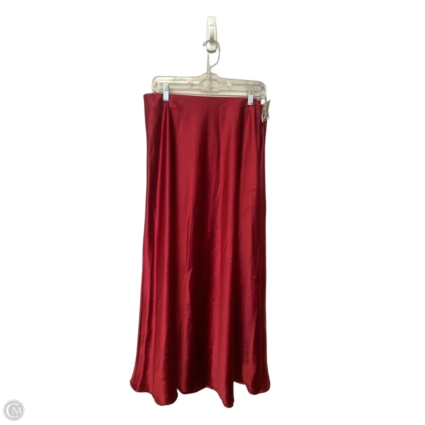Skirt Maxi By Cme In Red, Size: Xl
