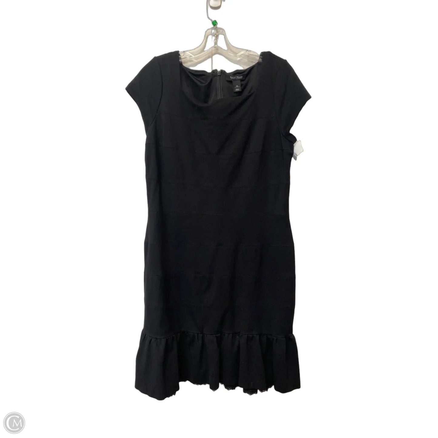 Dress Casual Midi By White House Black Market In Black, Size: 12
