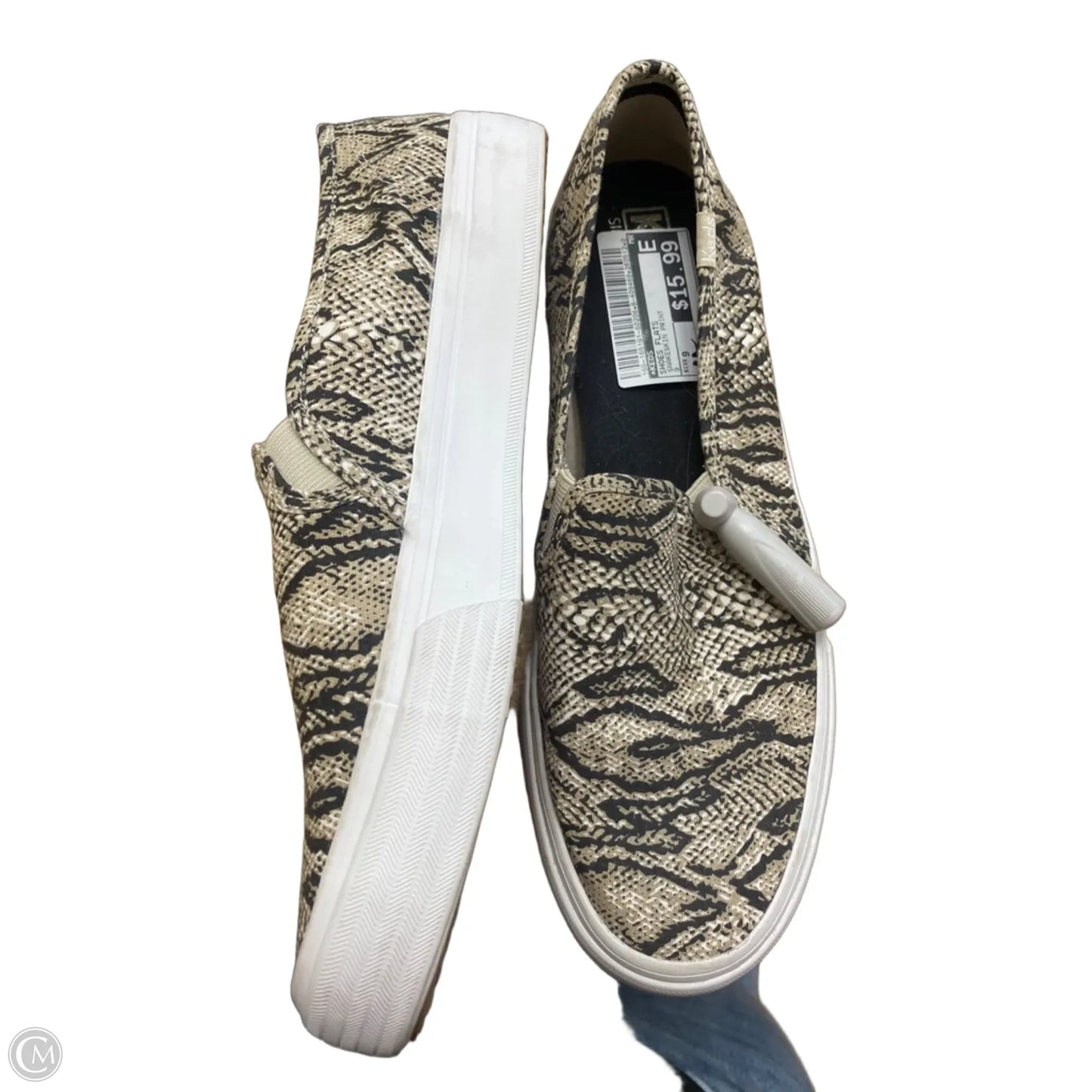 Shoes Flats By Keds In Snakeskin Print, Size: 9